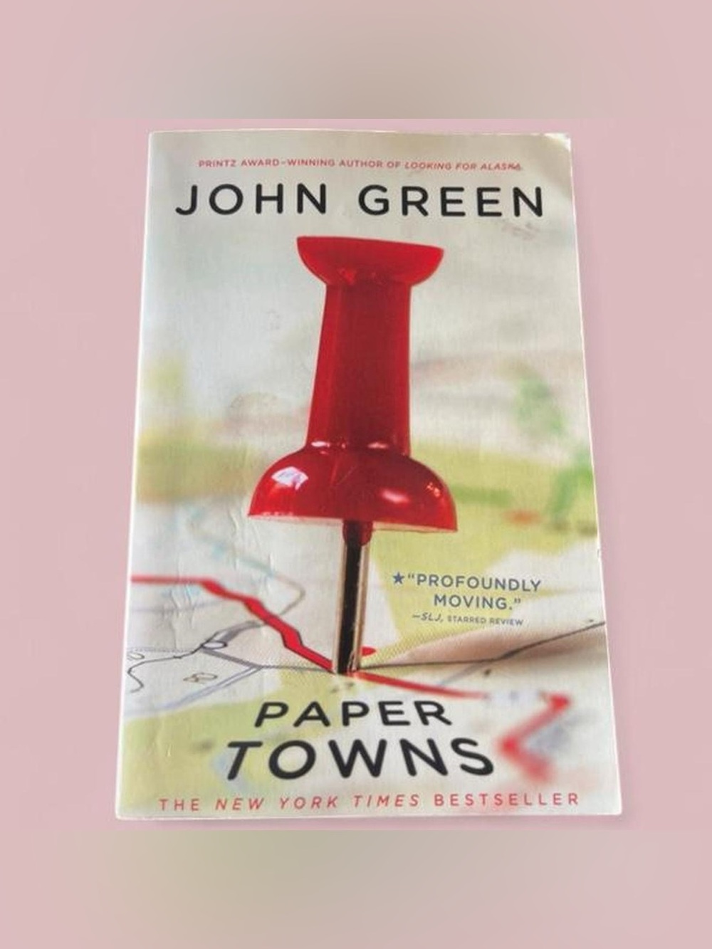 Paper Towns by John Green paperback book